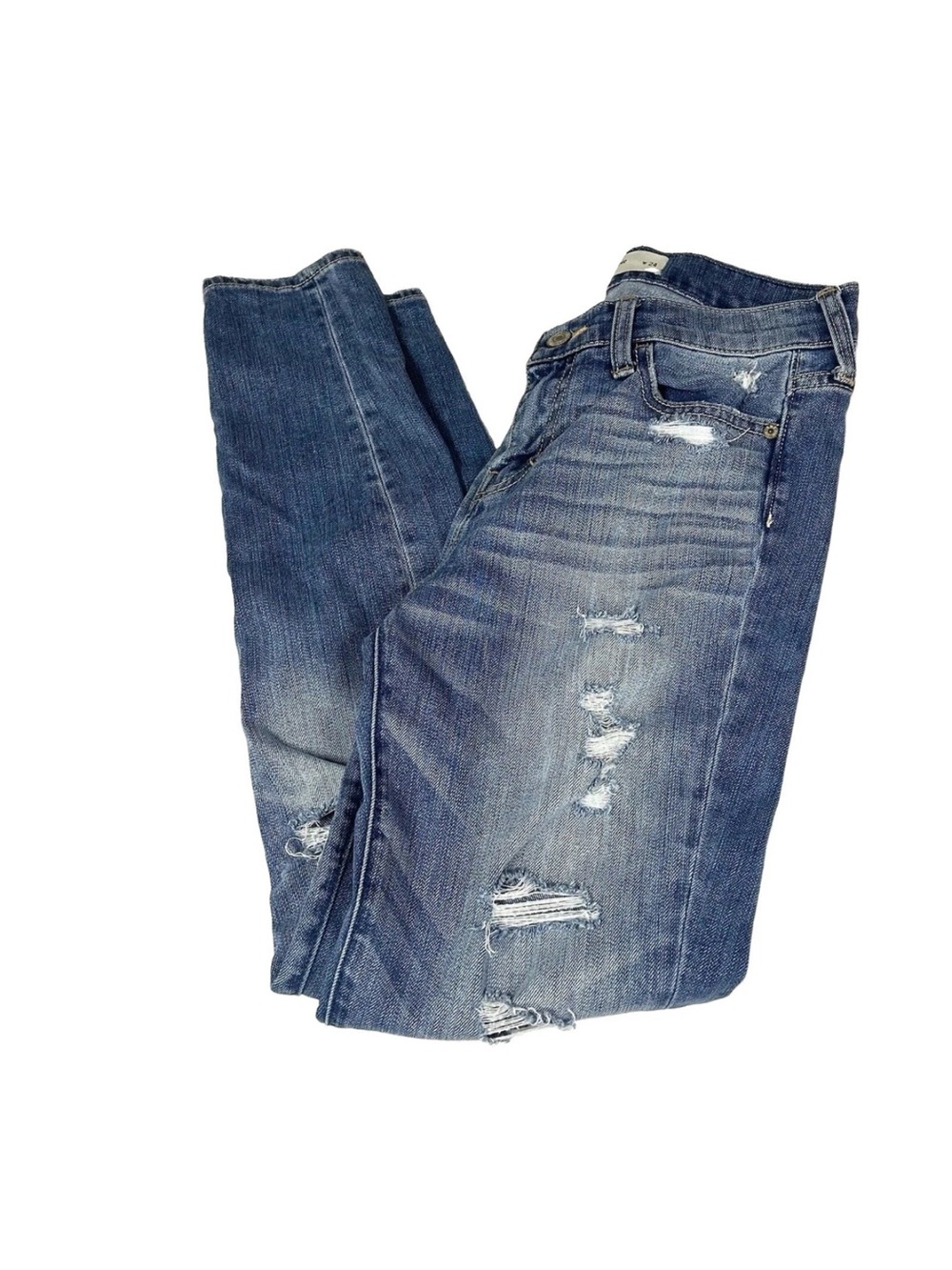 Y2K Abercrombie & Fitch Women’s Jeans Size 00 W24 Skinny Jeans High Rise #2633
